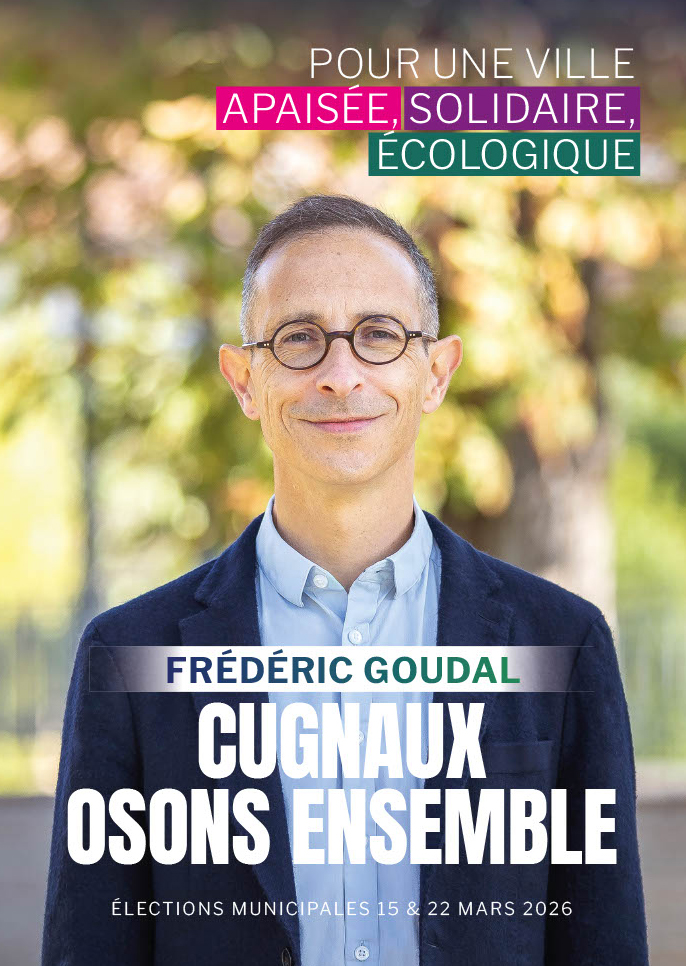 cugnaux osons ensemble frederic goudal 2026