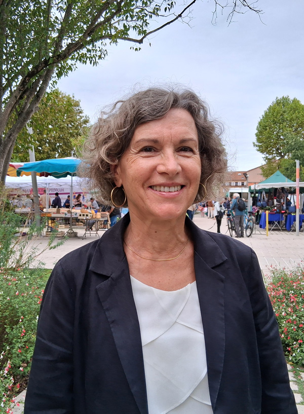 Muriel Limondin de la liste Cugnaux Osons Ensemble pour les municipales 2026