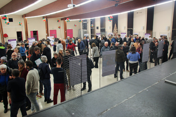 réunion publique de présentation du programme de Cugnaux Osons Ensemble le 15 janvier 2026